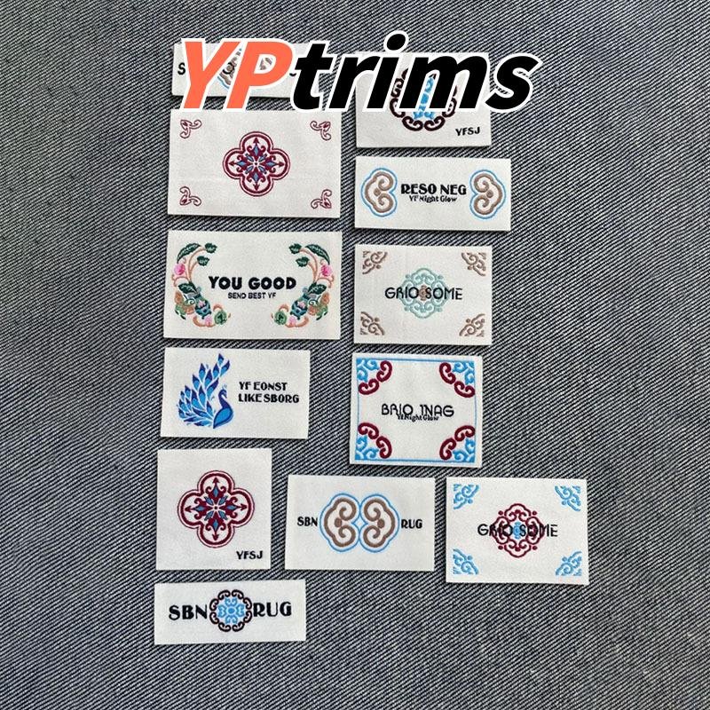 custom asian inspired embroidered patch for streetwear & shoes – clothing label factory