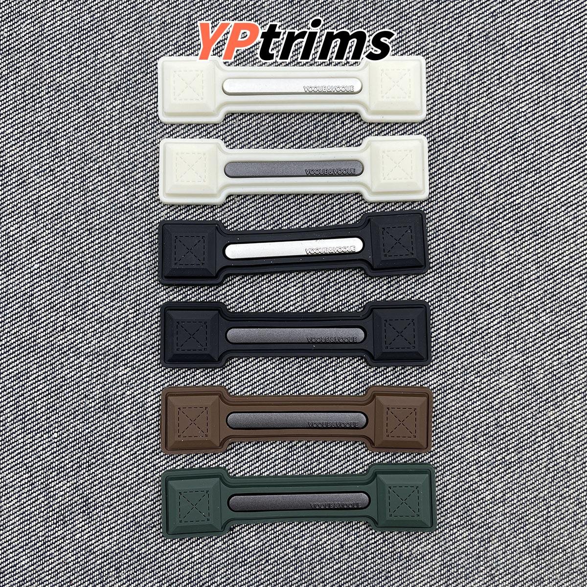 custom pvc & metal logo patch for down jackets and backpacks factory