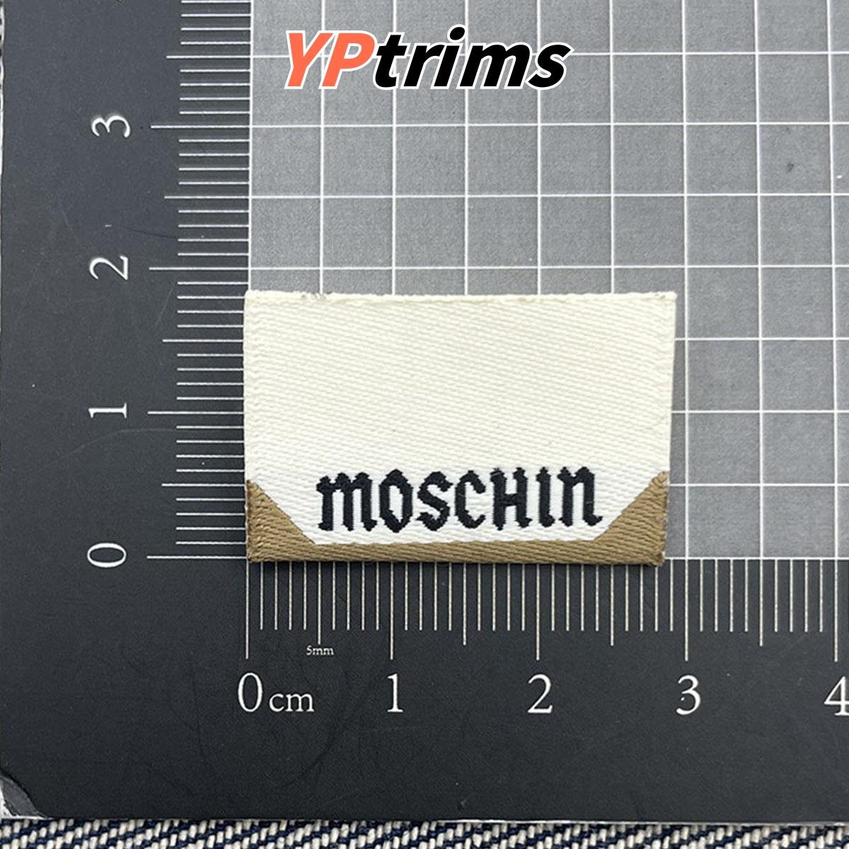 custom woven damask drop-plastic pvc patch round embroidered logo for kids streetwear backpacks wholesaler