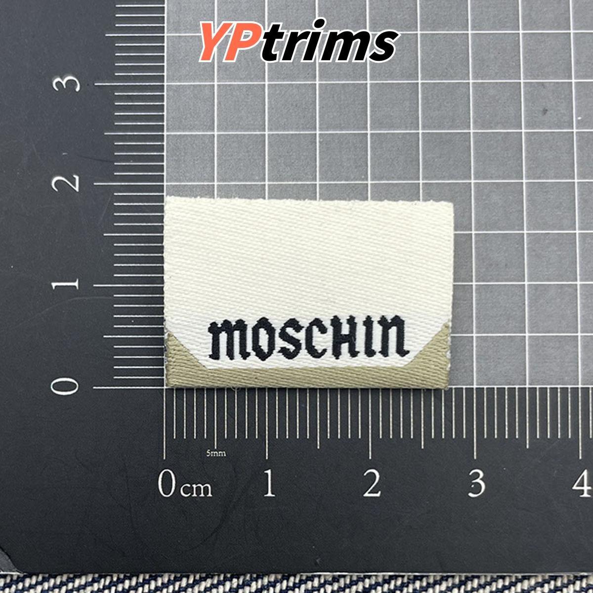 custom woven damask drop-plastic pvc patch round embroidered logo for kids streetwear backpacks wholesaler