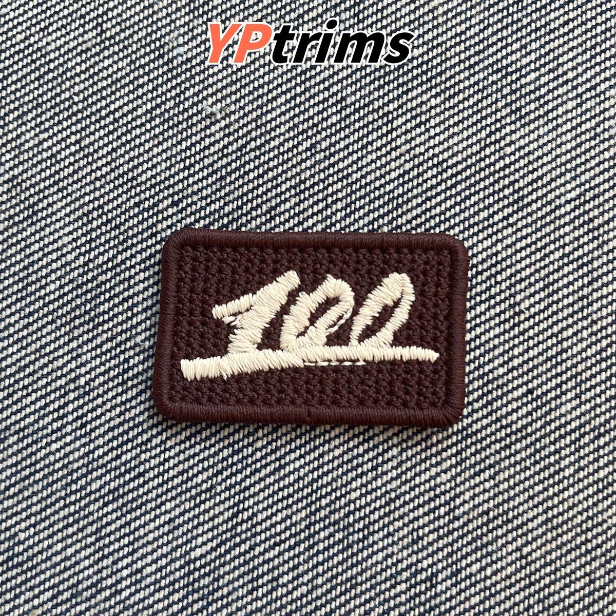 wholesale summer embroidery cloth badges for streetwear & fashion accessories factory