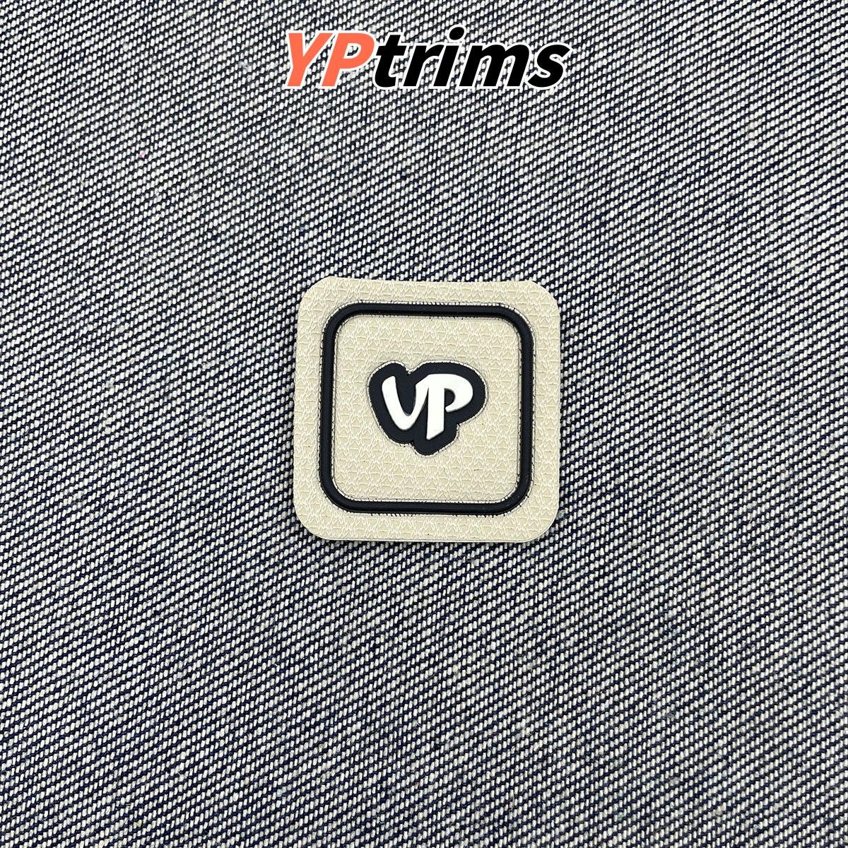 custom 3d silicone text pattern combo badge for kids' shoes, pet apparel, and trendy clothing - trim factory