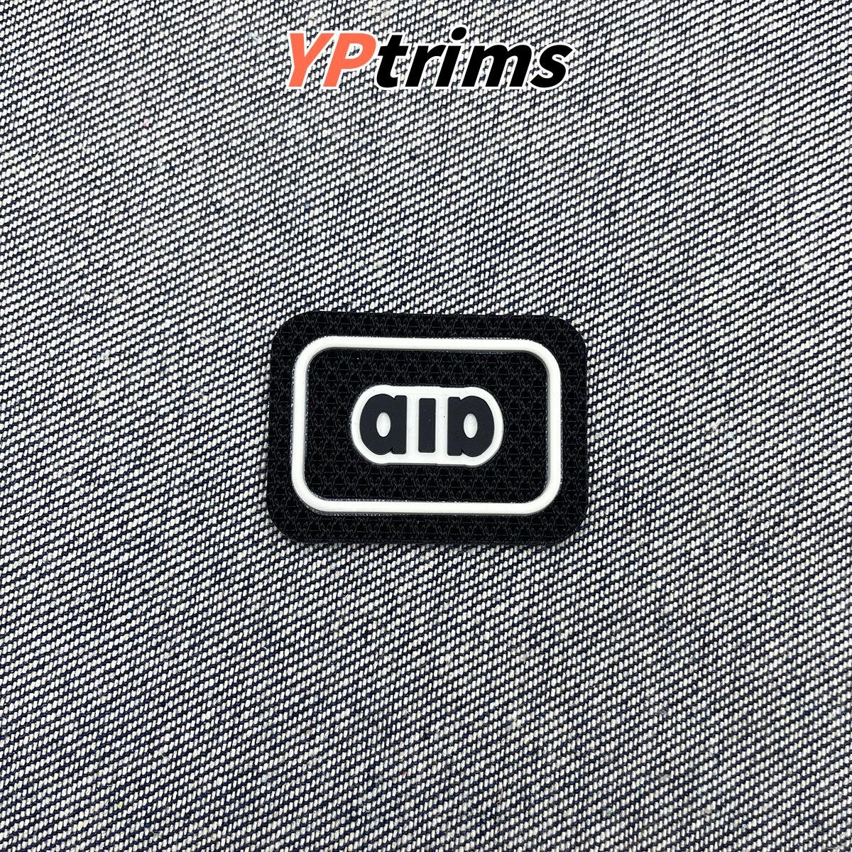 custom 3d silicone text pattern combo badge for kids' shoes, pet apparel, and trendy clothing - trim factory